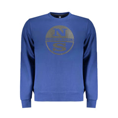 North Sails Blauer Baumwollpullover für Herren