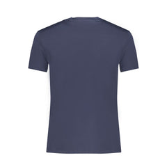 Timberland Blue Cotton Men's Slim-Fit T-Shirt