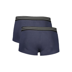 Cavalli Class Herren Boxershorts aus blauer Baumwolle
