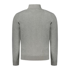 Norway 1963 Blaue Polyamid Herren Strickjacke