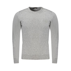 Cavalli Class Brown Polyester Men Sweater
