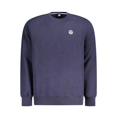 North Sails Marineblaues Baumwoll-Sweatshirt für Herren