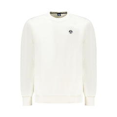 North Sails Weißes Baumwoll-Sweatshirt für Herren