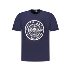 North Sails Blue Cotton Men's T-Shirt