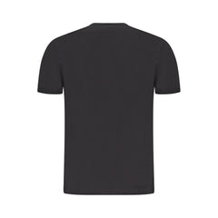 North Sails Schwarzes Baumwoll-T-Shirt für Herren