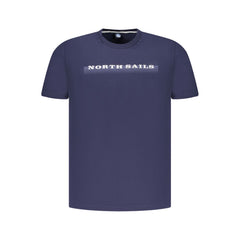 North Sails Blue Cotton Men's T-Shirt