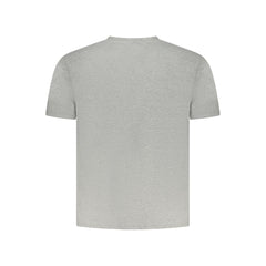 North Sails Grigio Herren T-Shirt aus Baumwolle