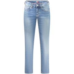 Tommy Hilfiger Blaue Herrenjeans aus Baumwolle