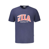 Fila Blu Cotton Uomo T-Shirt