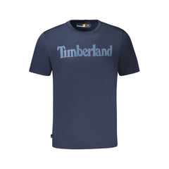 Timberland Herren-T-Shirt aus Bio-Baumwolle in Blau