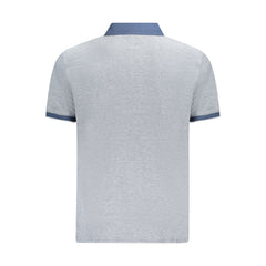 Timberland Blue Cotton Men Polo Shirt