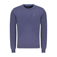 North Sails Blue Cotton Men's Sweater