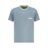 Napapijri Grigio Organic Cotton Men's T-Shirt