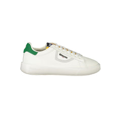 Blauer White Polyurethan Herren Sneaker