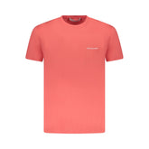 Trussardi Pink Cotton Men T-Shirt