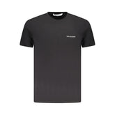 Trussardi Black Cotton Men T-Shirt