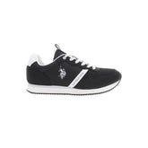 US POLO ASSN. Schwarzer Polyester Herren Sneaker