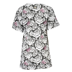 Cavalli Class „Bianco Baumwollkleid für Damen“