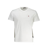 Napapijri Bianco Cotton Men T-Shirt
