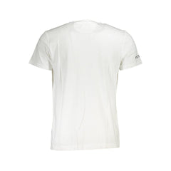 La Martina Weißes Baumwoll-Herren-T-Shirt