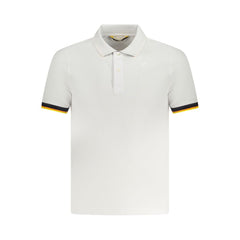 K-WAY White Cotton Polo Shirt