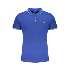 Norway 1963 Blue Cotton Polo Shirt