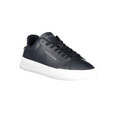 Tommy Hilfiger – Blaue Leder-Sneaker für Herren