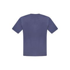 North Sails Blue Cotton Men T-Shirt