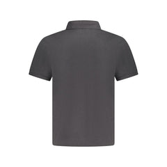 North Sails Black Cotton Mens Polo Shirt