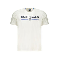 North Sails Bianco Cotton Men T-Shirt