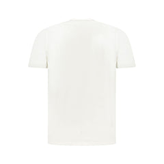 North Sails Weißes Herren-T-Shirt aus Baumwolle
