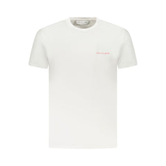 Trussardi Herren-T-Shirt aus weißer Baumwolle