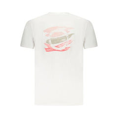 Trussardi White Cotton Men T-Shirt