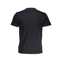 Napapijri Schwarzes Baumwoll-Herren-T-Shirt