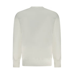 Calvin Klein White Cotton Men Sweater