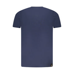 Accademia Militare Herren-T-Shirt aus blauer Baumwolle