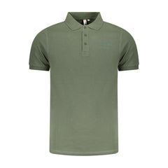 Accademia Militare Green Cotton Polo Shirt