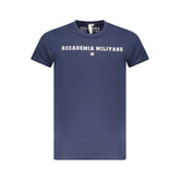 Accademia Militare Blue Cotton T-Shirt