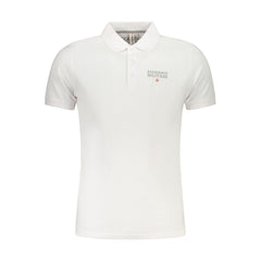 Accademia Militare Bianco Baumwolle Herren Polo
