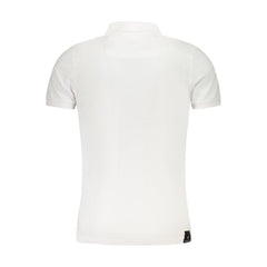 Accademia Militare Bianco Baumwolle Herren Polo