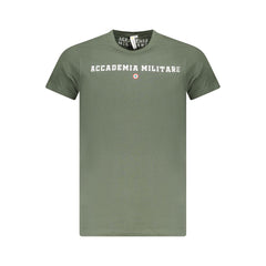 Accademia Militare Green Cotton T-Shirt
