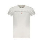 Accademia Militare Bianco Cotton Men T-Shirt