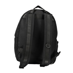 Tommy Hilfiger Black Polyester Backpack
