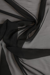 Dolce & Gabbana Grau Schwarz Seide Quadrat Damen Foulard Schal