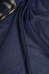 Dolce & Gabbana Blauer Kaschmir Halswärmer Wickelschal Tuch