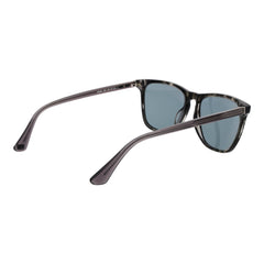 Web-Sonnenbrille aus schwarzem Acetat
