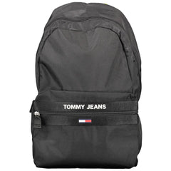 Tommy Hilfiger Black Polyester Backpack