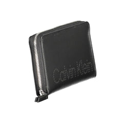 Calvin Klein Schwarze Damen-Geldbörse aus Polyurethan