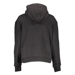 Calvin Klein Schwarzes Damen-Sweatshirt aus Baumwolle
