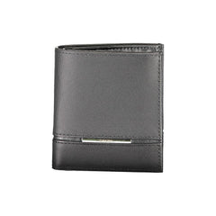 Calvin Klein Nero Leder Herren Geldbörse